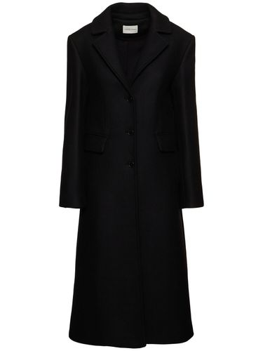 Alisa Single Breast Wool Blend Midi Coat - LOULOU STUDIO - Modalova