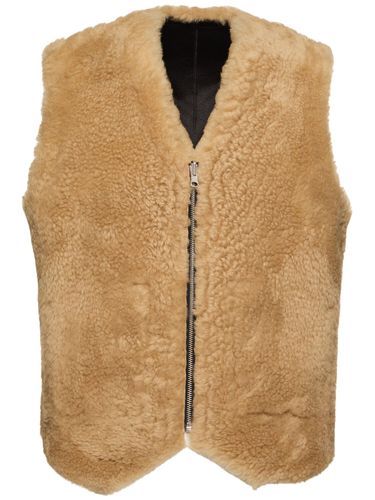 Gilet In Shearling - SUNFLOWER - Modalova