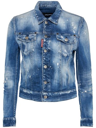 Chaqueta Clásica De Denim - DSQUARED2 - Modalova