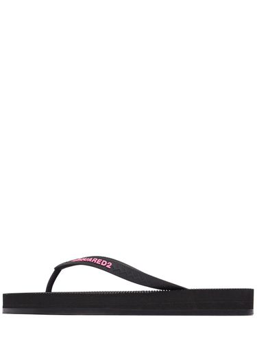 Dsquared2 Logo Flip Flops - DSQUARED2 - Modalova