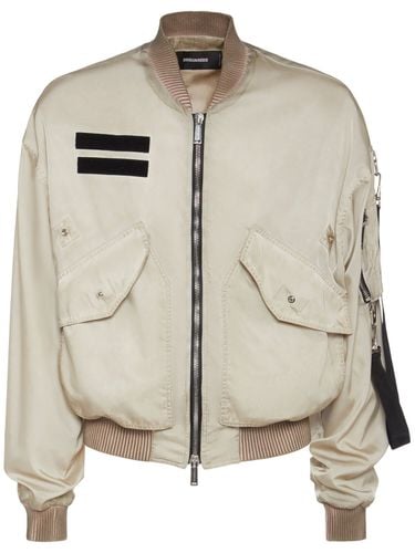 Bomber Military Tinto In Capo - DSQUARED2 - Modalova