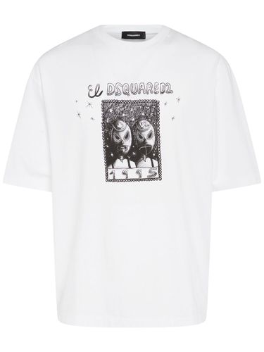 Loose Fit T-shirt - DSQUARED2 - Modalova