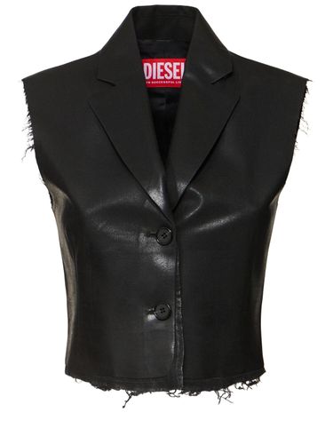 Gilet G-baryt In Misto Lana Con Bottoni - DIESEL - Modalova