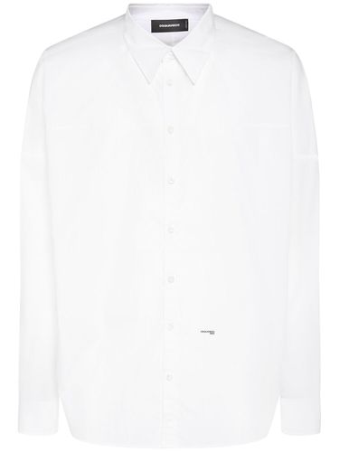 Camicia In Cotone - DSQUARED2 - Modalova