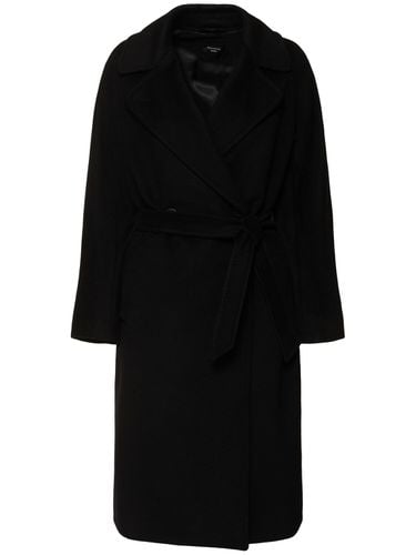 Resina Belted Wool Midi Coat - WEEKEND MAX MARA - Modalova