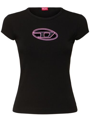 T-shirt Mit Logo „t-angie“ - DIESEL - Modalova