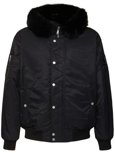 Chaqueta Bomber Con Shearling - MOOSE KNUCKLES - Modalova