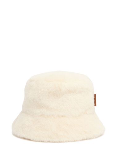 Cappello Bucket Figura In Alpaca E Lana - MAX MARA - Modalova