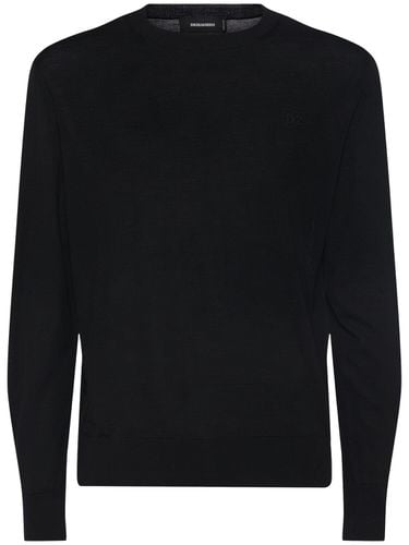 Pullover Aus Wollstrick - DSQUARED2 - Modalova