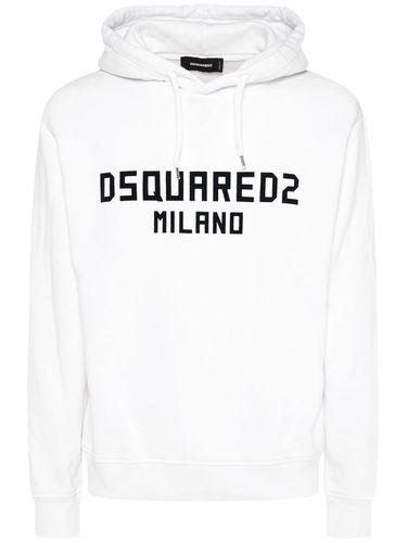 Felpa Cool Fit Con Cappuccio - DSQUARED2 - Modalova