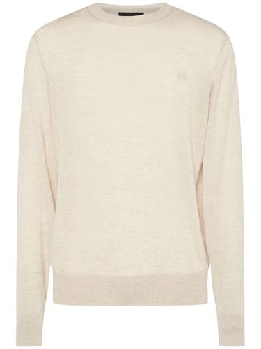 Crewneck Wool Knit Sweater - DSQUARED2 - Modalova