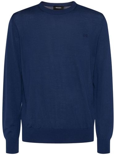 Pullover Aus Wollstrick - DSQUARED2 - Modalova