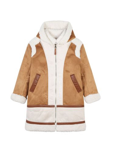 Abrigo De Shearling Sintético - CHLOÉ - Modalova