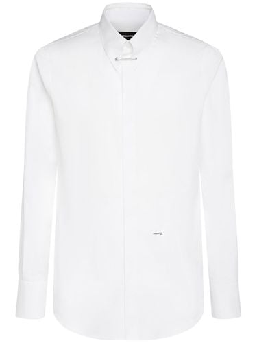 Easy Slim Pin Collar Shirt - DSQUARED2 - Modalova