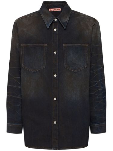 Camicia Karto Darkside In Denim - ACNE STUDIOS - Modalova