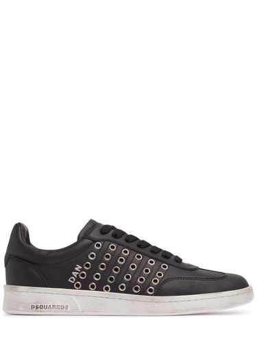 Sneakers De Piel - DSQUARED2 - Modalova