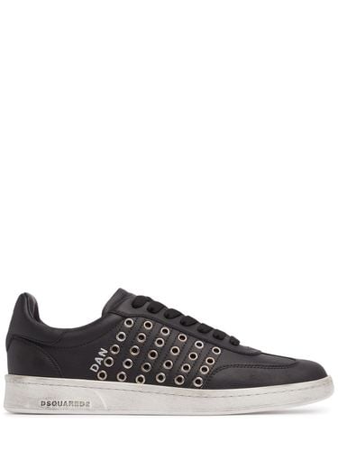 Sneakers In Pelle - DSQUARED2 - Modalova