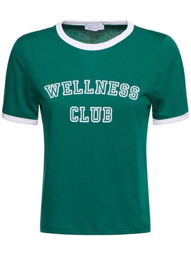 Wellness Club Ringer T-shirt - SPORTY & RICH - Modalova