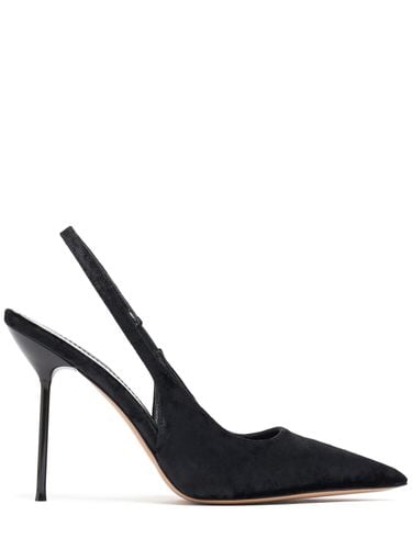 Mm Lidia Velvet Slingback Heels - PARIS TEXAS - Modalova