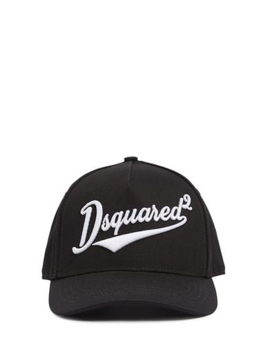 Baseballkappe Aus Baumwolle Mit Logo - DSQUARED2 - Modalova