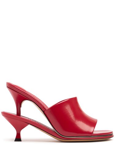 Mm Les Doubles Leather Mules - JACQUEMUS - Modalova