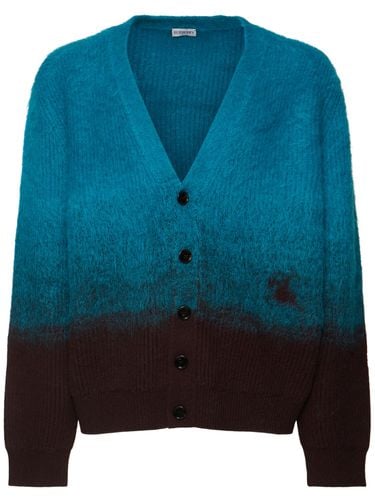 Ombre Wool Blend Cardigan - BURBERRY - Modalova