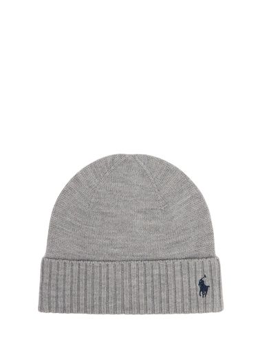 Gorro Beanie De Punto De Lana - POLO RALPH LAUREN - Modalova