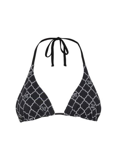 Amedea Printed Bikini Top - MAX MARA - Modalova