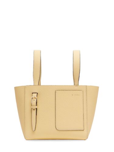 Bolso De Mano Mini Bucket De Piel - VALEXTRA - Modalova