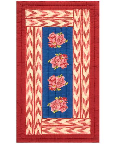 Nina Rose Blue Junior Quilt - LISA CORTI - Modalova