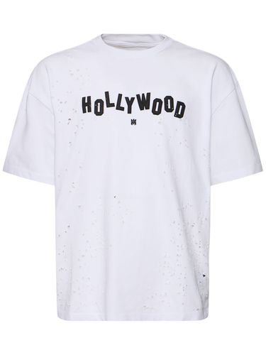 T-shirt Oversize Hollywood Shotgun - AMIRI - Modalova