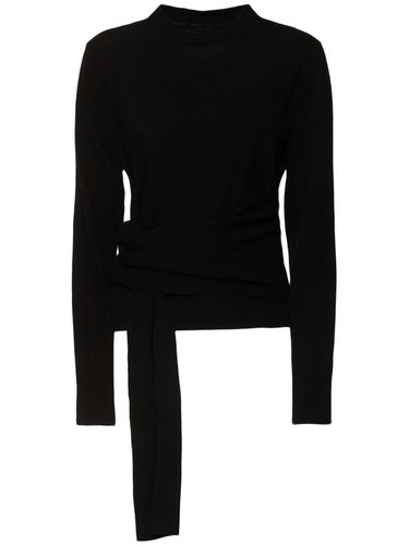 Pullover Aus Wollmischung - MM6 MAISON MARGIELA - Modalova