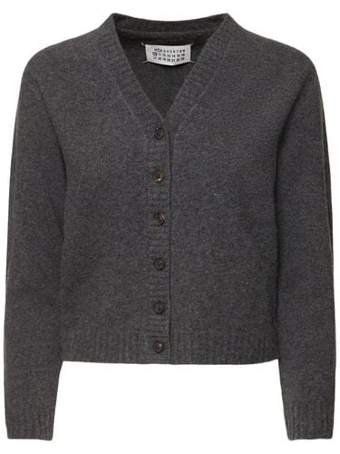 Cardigan Aus Wollstrick - MAISON MARGIELA - Modalova