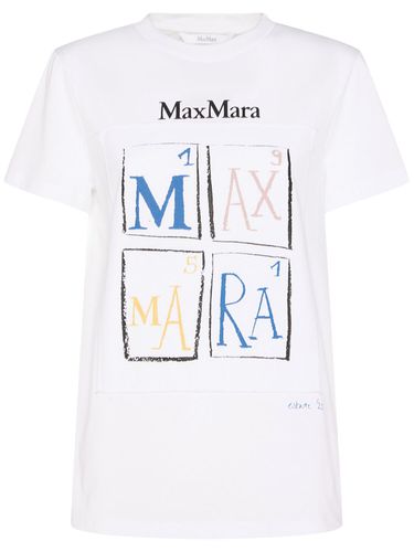 Camiseta De Algodón Jersey - MAX MARA - Modalova