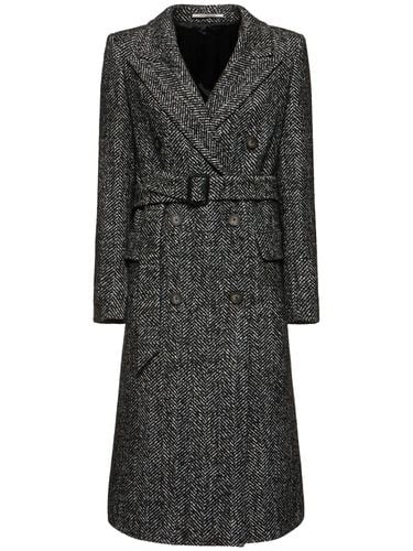 Jole Double Breast Wool Blend Coat - TAGLIATORE 0205 - Modalova