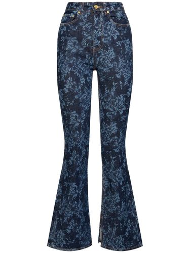 Lazer High Waist Denim Bootcut Jeans - GANNI - Modalova