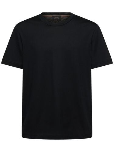 Cotton Jersey T-shirt - BRIONI - Modalova