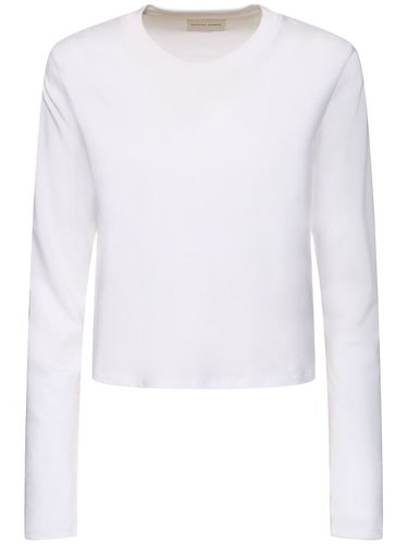 Masal Organic Cotton Long Sleeve T-shirt - LOULOU STUDIO - Modalova