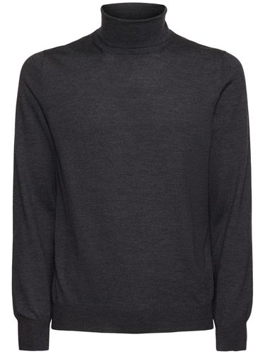 Rollkragenpullover Aus Wollstrick - TAGLIATORE - Modalova