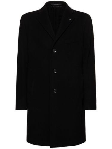 Wool & Cashmere Single Breast Coat - TAGLIATORE - Modalova