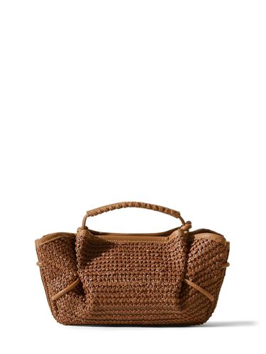 Mini Arta Raffia Top Handle Bag - HEREU - Modalova