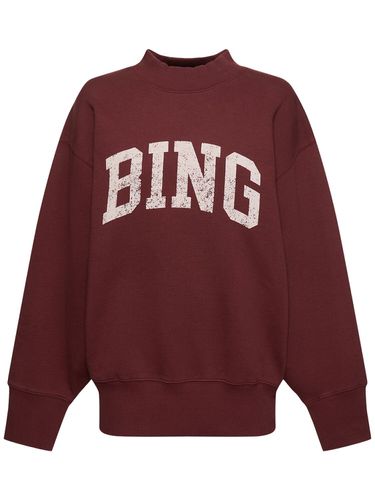 Sudadera De Algodón Con Logo - ANINE BING - Modalova