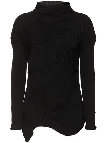 Kone Kone Pleated Asymmetric Top - ISSEY MIYAKE - Modalova