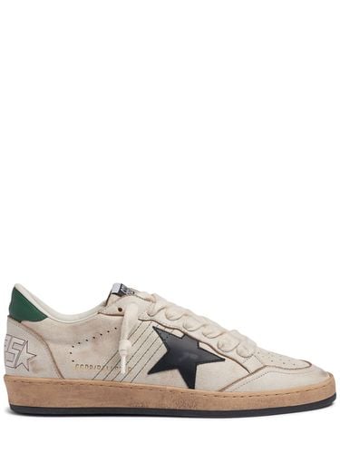 Sneakers Ball Star In Pelle - GOLDEN GOOSE - Modalova