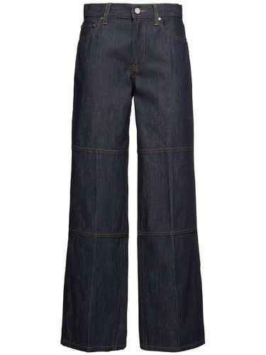 Carpenter Back Zip Flared Jeans - HELMUT LANG - Modalova