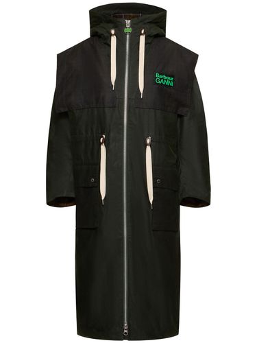 Gewachster Kapuzenparka „ X Ganni“ - BARBOUR - Modalova