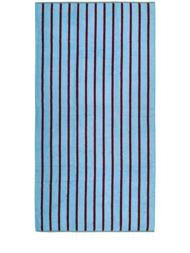 Telo Bagno Tie Stripe In Cotone - DUSEN DUSEN - Modalova