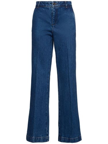 Jeans Vita Media California In Denim - SOEUR - Modalova