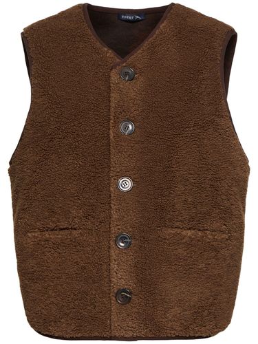 Gilet Fusil In Teddy - SOEUR - Modalova