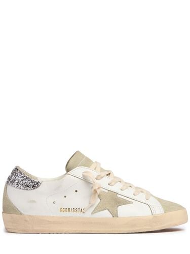 Mm Hohe Ledersneakers "super-star" - GOLDEN GOOSE - Modalova